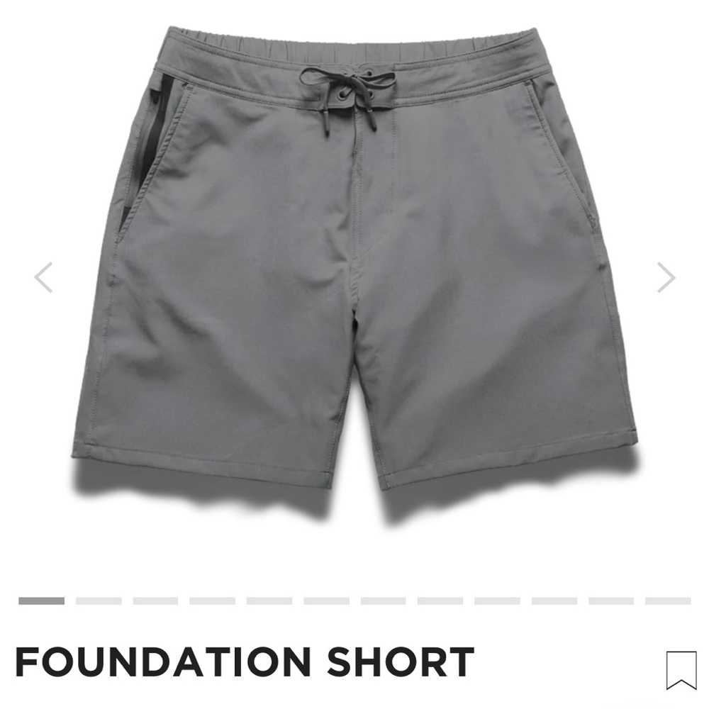 Ten Thousand Foundation Short Linerless 7” Size XL Grey